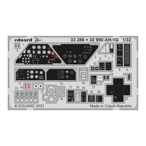Eduard ZOOM AH-1G Manual