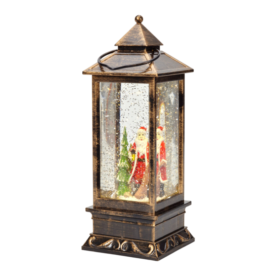 EKVIP SANTA LAMP Operating Instructions Manual