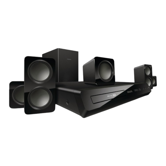 Philips HTB3560 Quick Start Manual