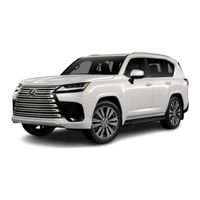 Lexus Lx570 2024 Owner's Manual, Quick Manual