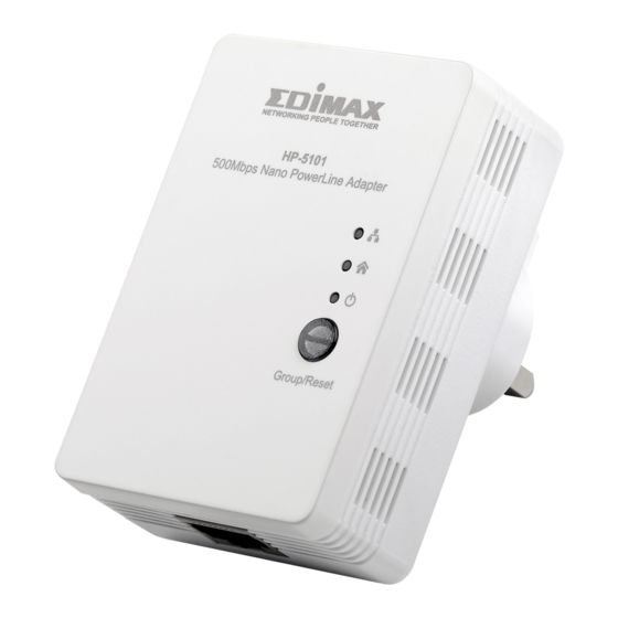 Edimax HP-5101 Quick Installation Manual