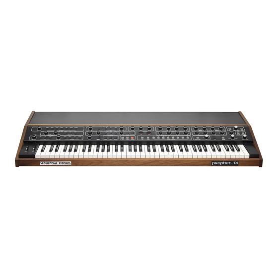 Sequential Prophet-T8 Operation Manual