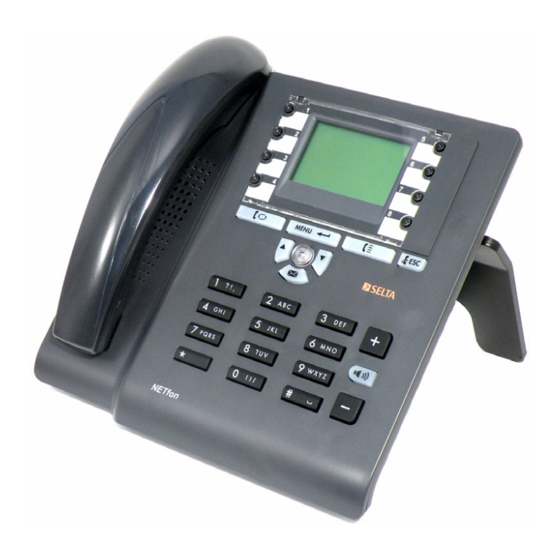 Selta NETFON 100 User Manual
