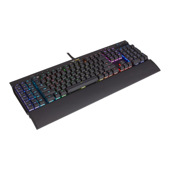 Corsair Gaming K95 RGB Quick Start Manual