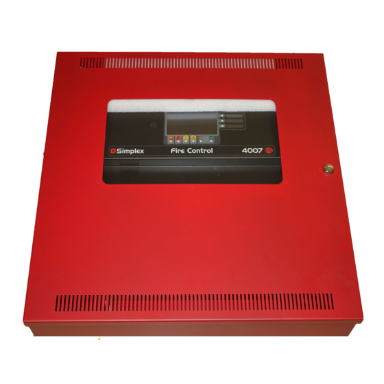 Simplex 4007ES Operator's Manual