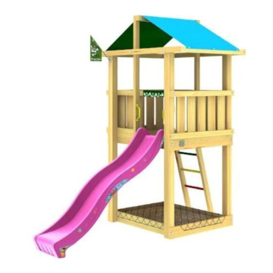 Jungle Gym Jungle Hut Assembly Instructions Manual