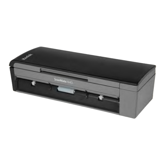 Kodak ScanMate i900 Series Scanning Setup Manual
