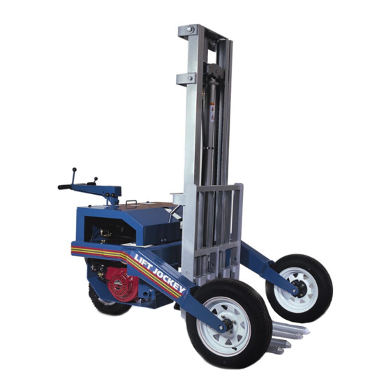 Stone Lift Jockey LJ100 Service & Parts Manual