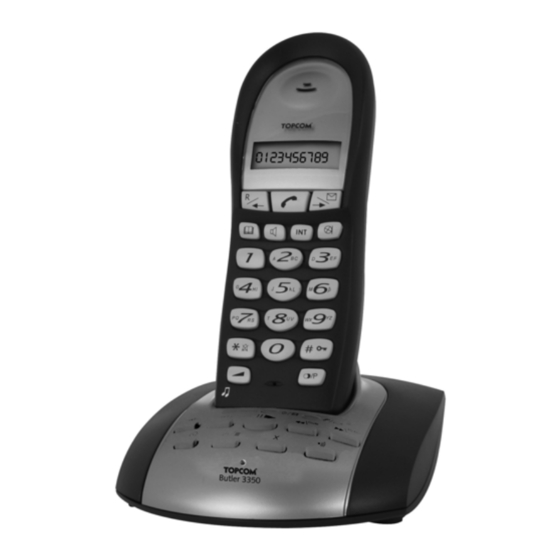 Topcom BUTLER 3350 User Manual