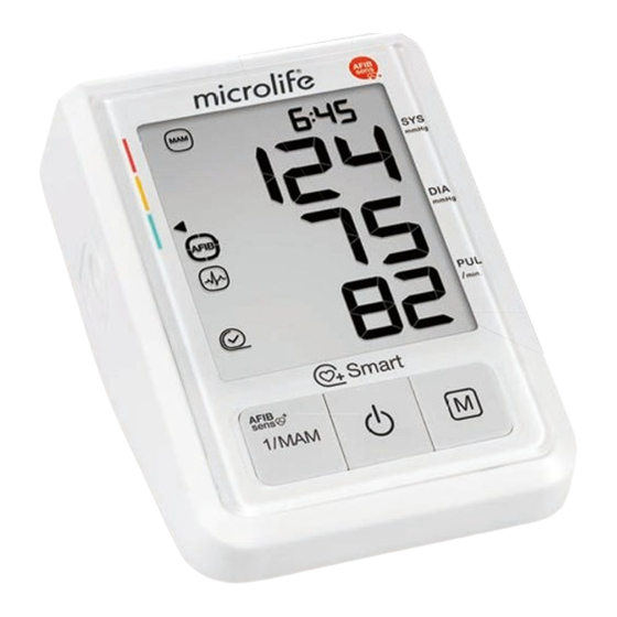Microlife BP B3 AFIB Advanced Manual