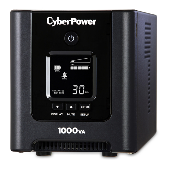 CyberPower PFC Sinewave Series User Manual