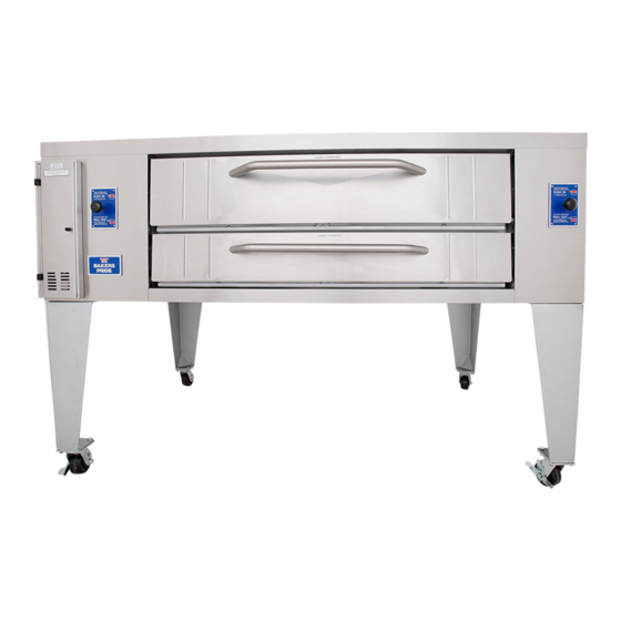 Bakers Pride Y-800 Parts List