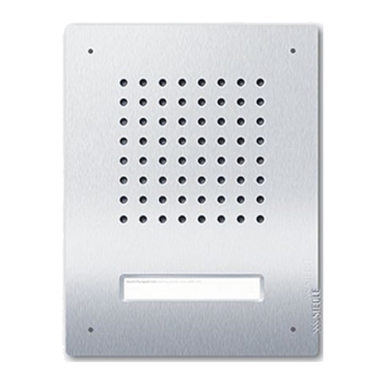 SSS Siedle Classic SET CLAB 850-1 Product Information
