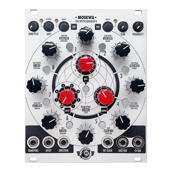 Xaoc Devices Moskwa II Operator's Manual