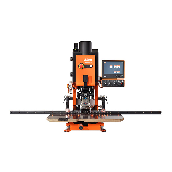 BLUM MINIPRESS top Safety Instructions, Set-Up Instructions And Instruction Leaflet