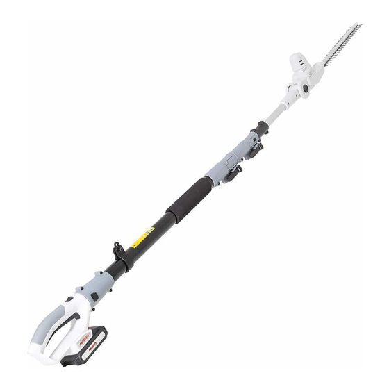 Ikra ICPH 2040 Cordless Hedge Trimmer Manuals