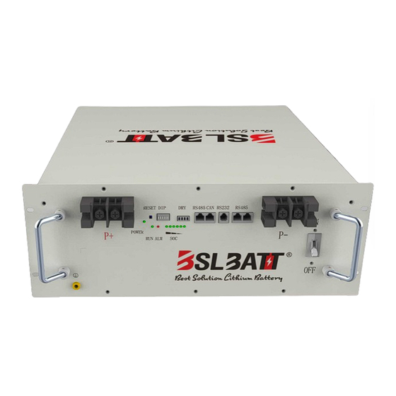 BSLBATT B-LFP48-100E User Manual