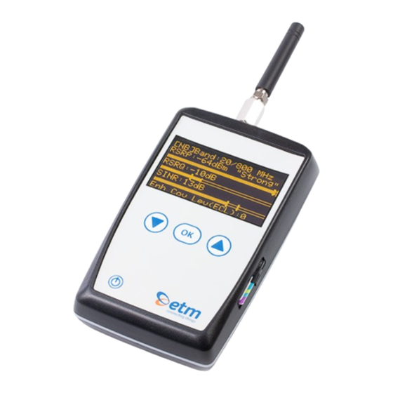 ETM ETM770-7 User Manual