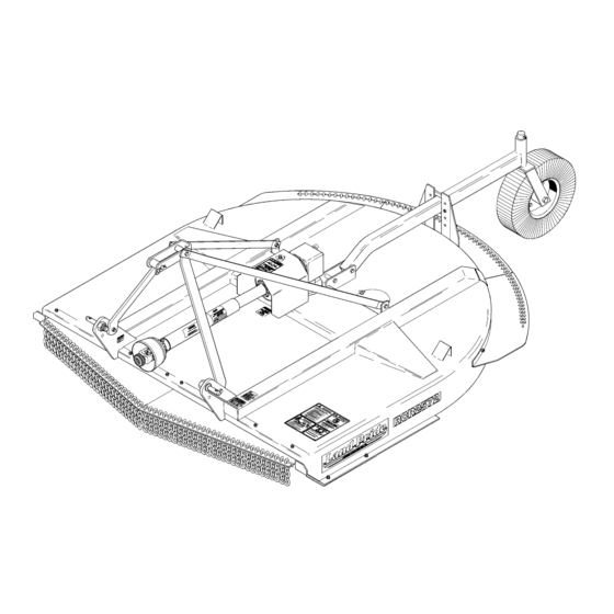 Land Pride RCR2572 Parts Manual