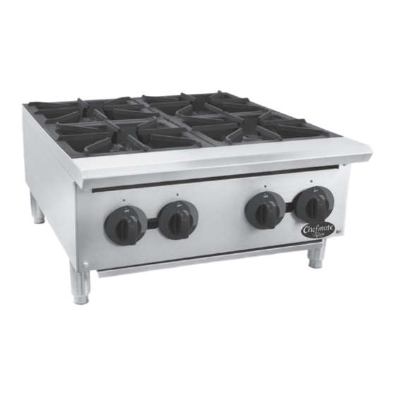 Chefmate C24HT Instruction Manual