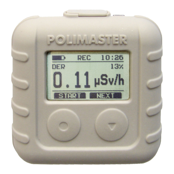 Polimaster PM1610B Operation Manual