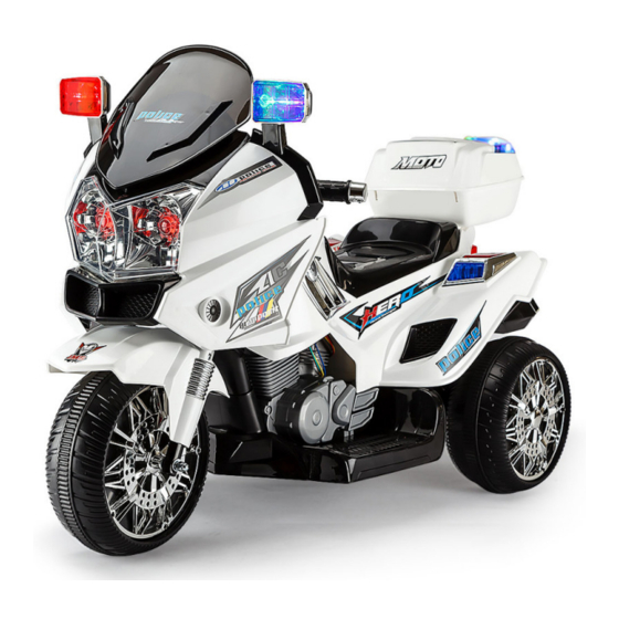 Rovo Kids Ride-On Patrol Motorcycle Manuals