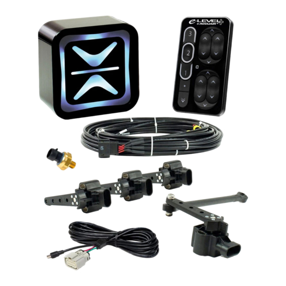 AccuAir e-Level Installation Manual