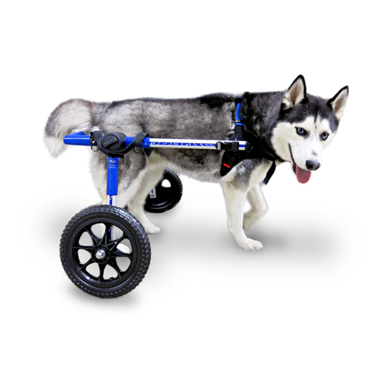 User Manuals: Walkin’ Pets Wheels Medium Dog Wheelchair