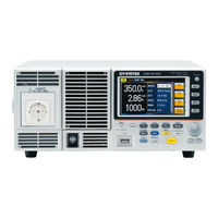 GW Instek ASR-2100 Programming Manual