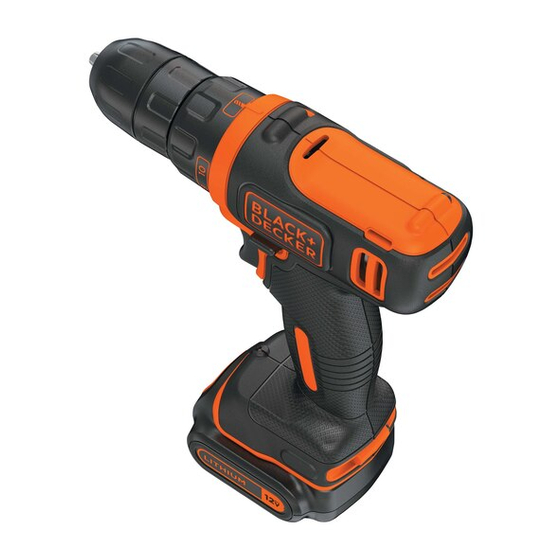 Black+Decker BDCGG12U Cordless Glue Gun Manuals