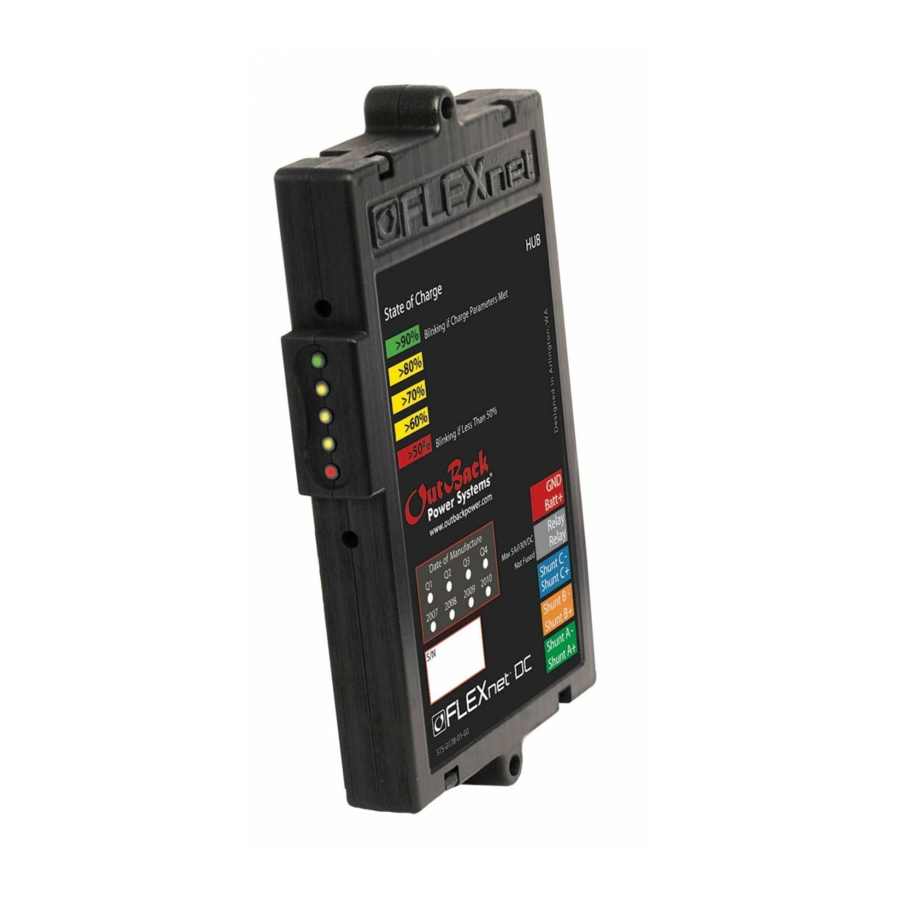 OutBack Power FLEXnet DC Overview Manual