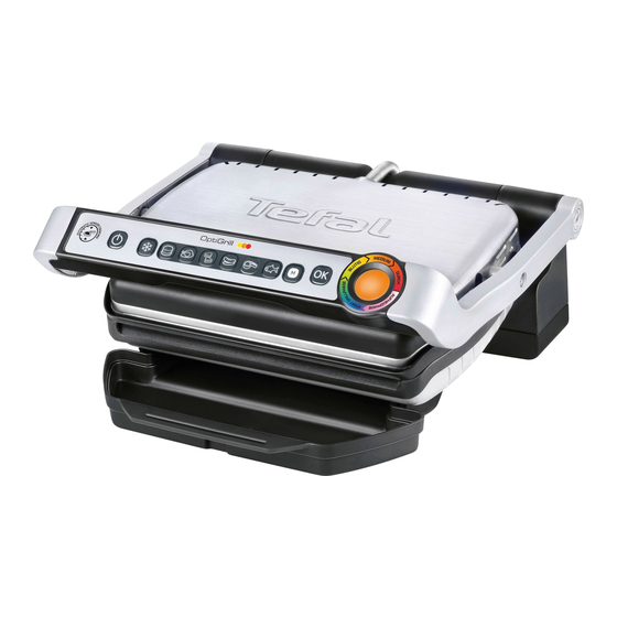 TEFAL OPTIGRILL GC705 Instructions For Use Manual