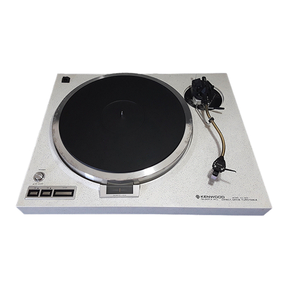 Kenwood KD-600 Service Manual