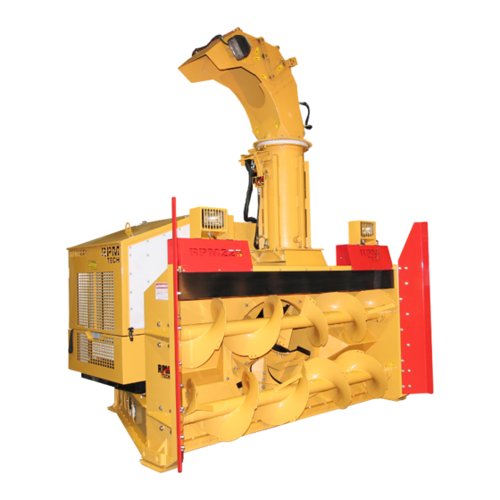 Tenco RPM TECH RPM215 Operating And Maintenance Manual
