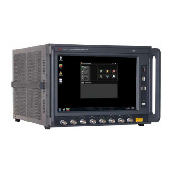Keysight E7515W Getting Started Manual