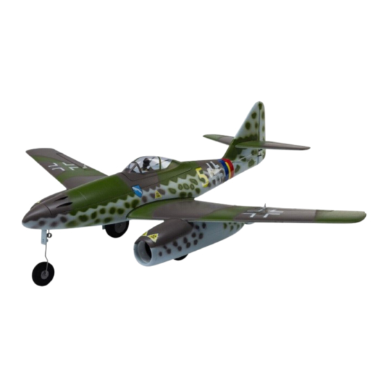 E-FLITE UMX Me 262 Instruction Manual