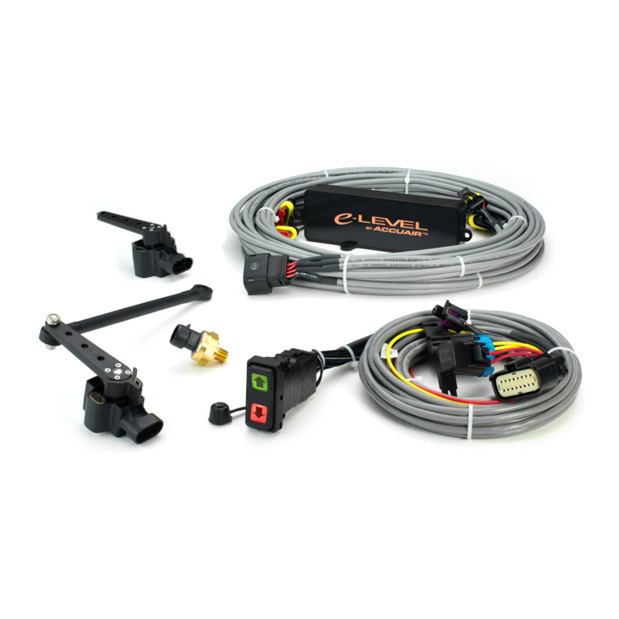AccuAir e-Level Manual