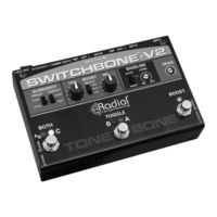 Radial Engineering Tonebone SWITCHBONE V2 User Manual