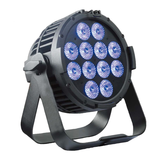 Show Technology Fusionpar QXII LEDPAR122 Manuals