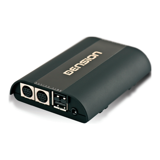 Dension iCon Drive Manual