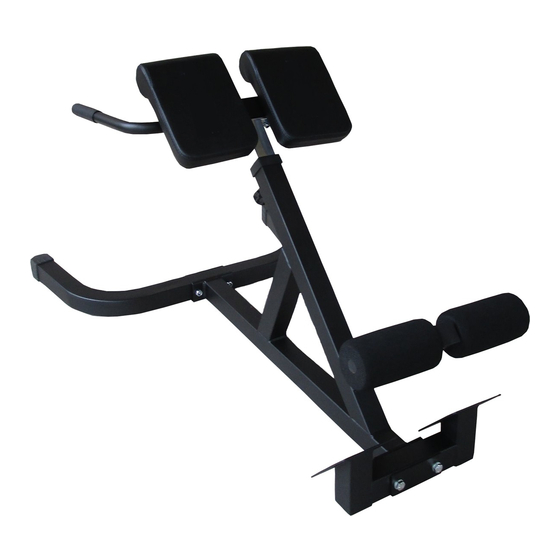 VIRTUFIT Hyperextension Pro User Manual