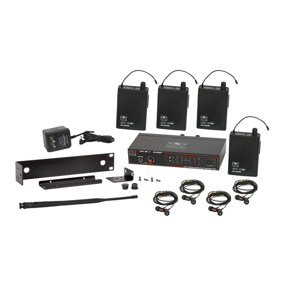 Galaxy Audio AS-900-4 User Manual