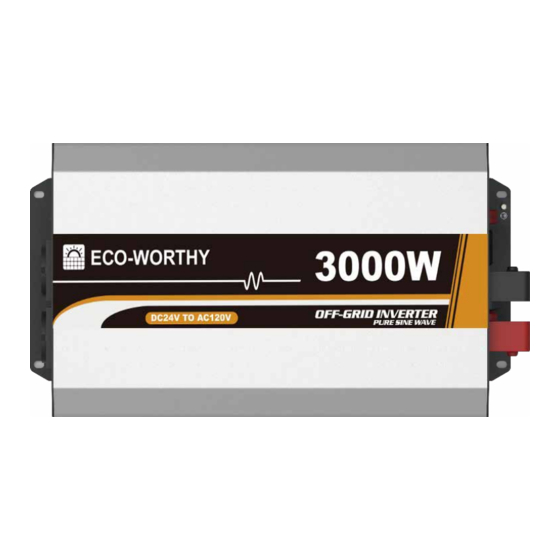 ECO-WORTHY IPT3000-21 User Manual