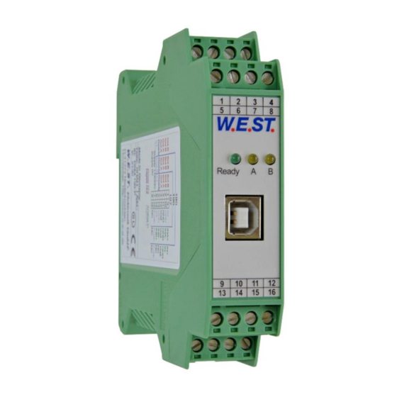 W.E.ST. SCU-138-P Technical Documentation Manual