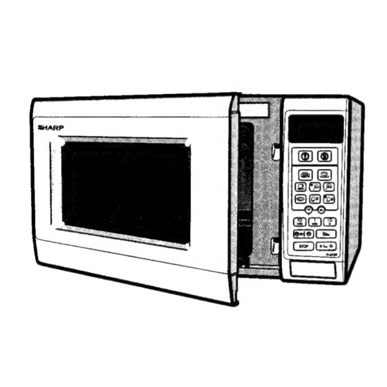 Sharp R-3A56(W) Service Manual