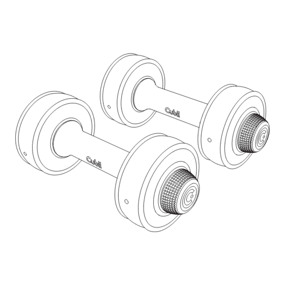 Cubii BUILD ADJUSTABLE DUMBBELLS Owner's Manual
