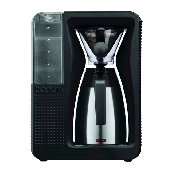 Bodum Bistro 11001 Instructions For Use Manual