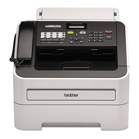 Brother FAX-2940 Software User's Manual