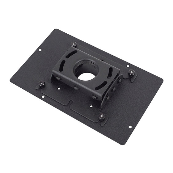 CHIEF RPA Series Installation Instructions Manual