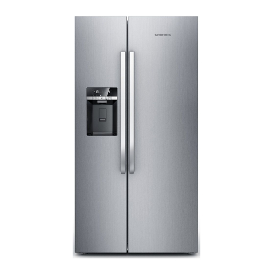 Grundig GSBS13310X User Instructions